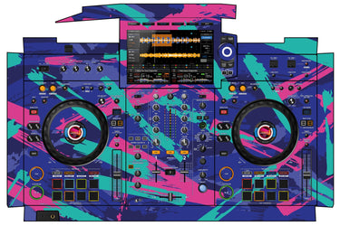 Pioneer DJ XDJ RX 3 Skin Retro Jogger